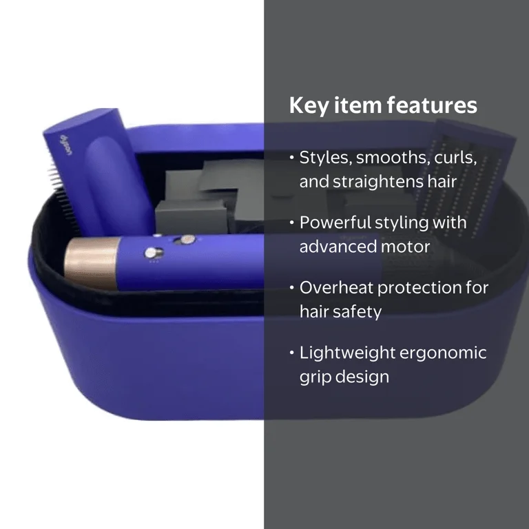 Dyson Airwrap multi-styler Complete Long - Vinca Blue - Walmart.com