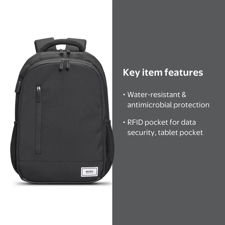 backpack laptop and lunch 15.6