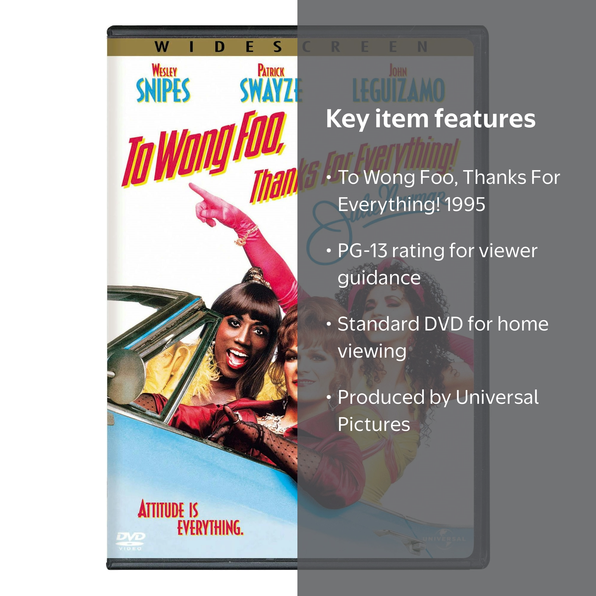 Universal Studios: To Wong Foo, Thanks for Everything! Julie