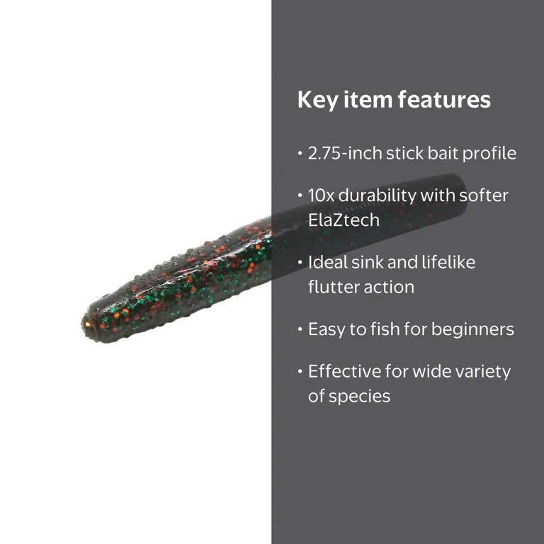 Z-Man Finesse TRD Lures, 2.75-inch Soft Bait for Finesse Fishing