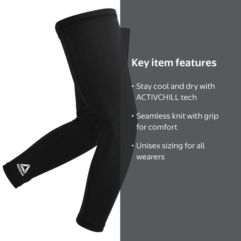 Reebok ACTIVCHILL Leg Sleeves - Black S/M Size - Walmart.com