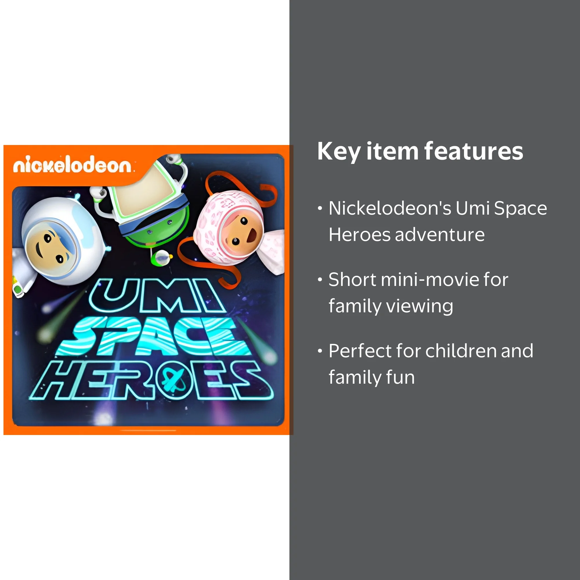 Team Umizoomi: Umi Space Heroes (DVD), Nickelodeon, Kids & Family