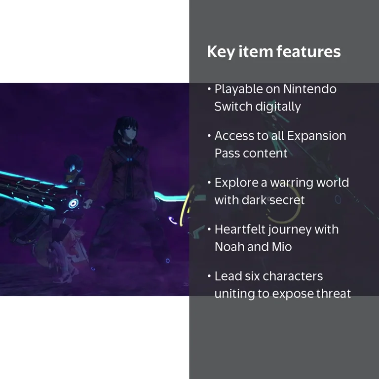 Xenoblade Chronicles 3 + Expansion Pass - Nintendo Switch [Digital