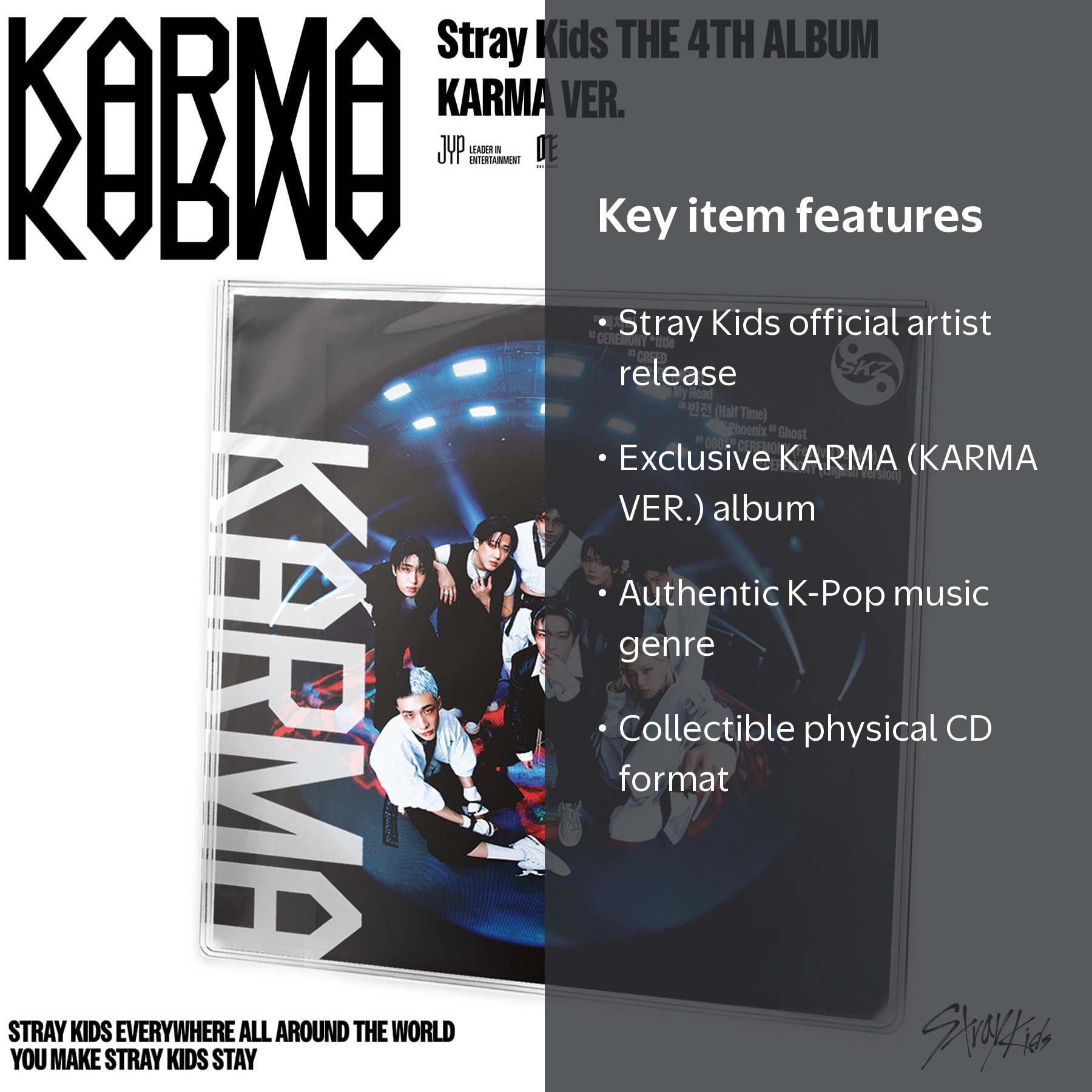 Stray Kids - KARMA (KARMA VER.) - CD - Walmart.com