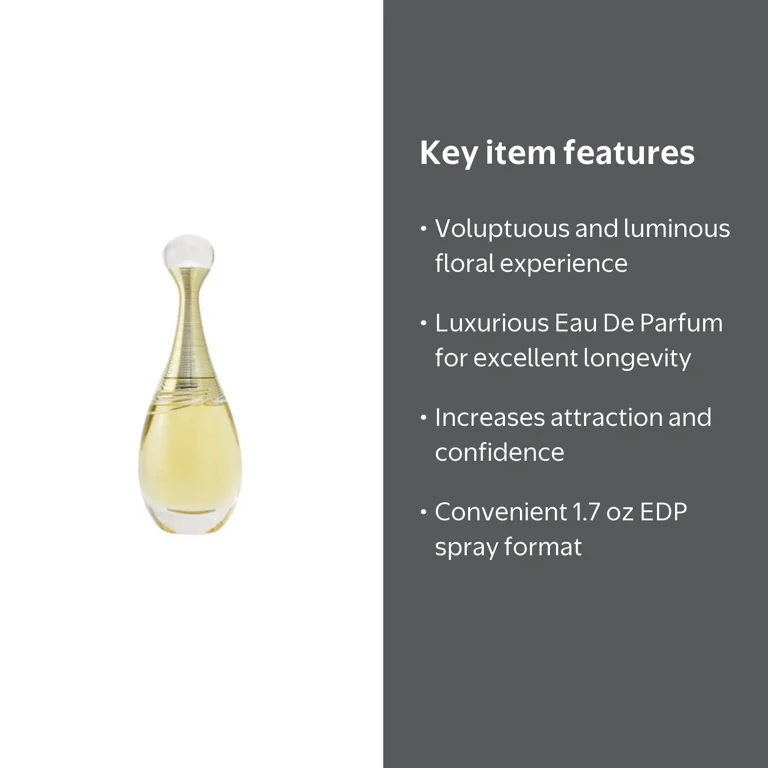 Dior J'Adore Infinissime Eau De Parfum Spray, Oriental Floral
