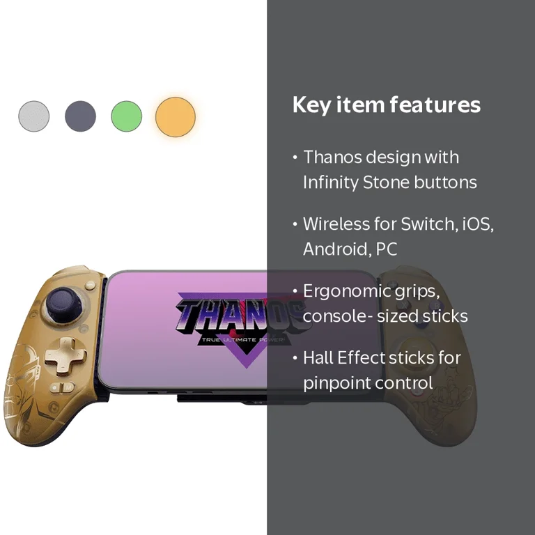 GameSir, Wireless Bluetooth Game Control, Golden Edition - Walmart.com