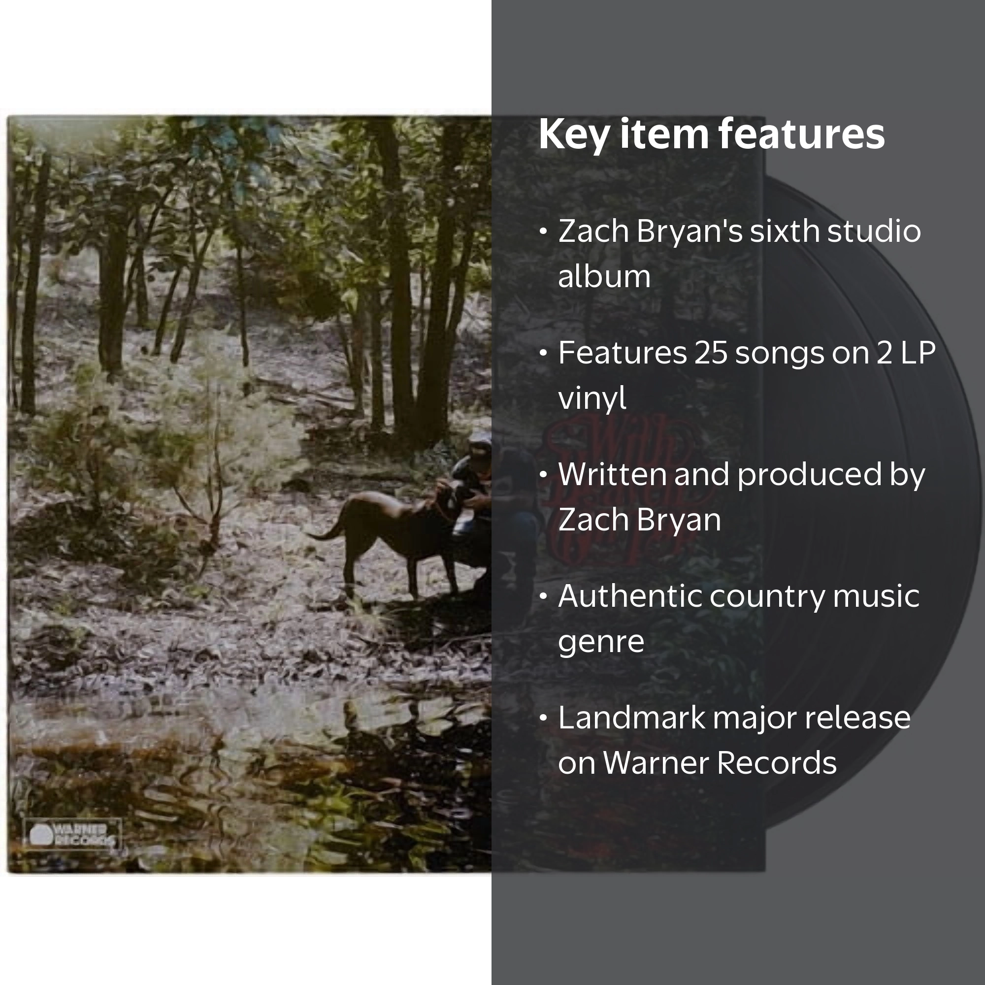Warner Records, Vinyl, With Heaven On Top, 2 LP, Country Music