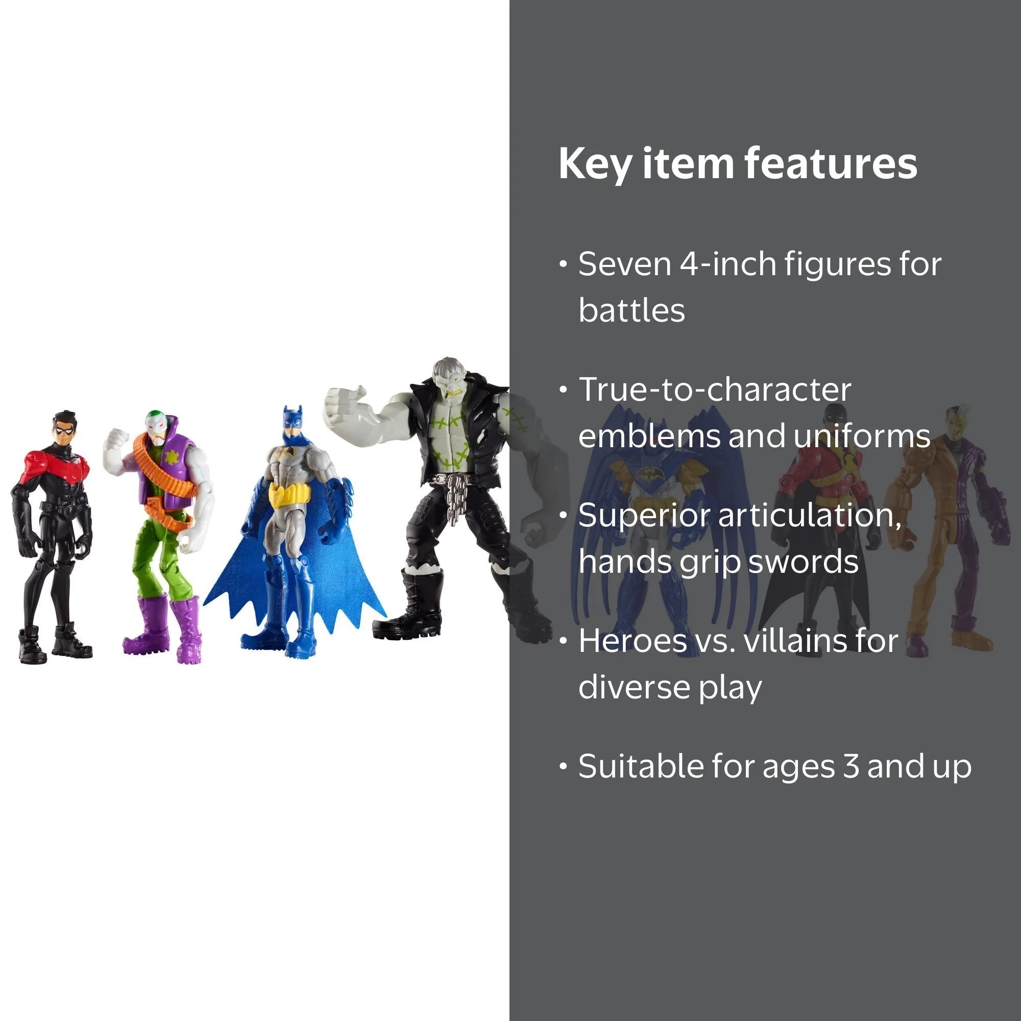 Batman Gotham City Tunnel Takedown Figures - Walmart.com