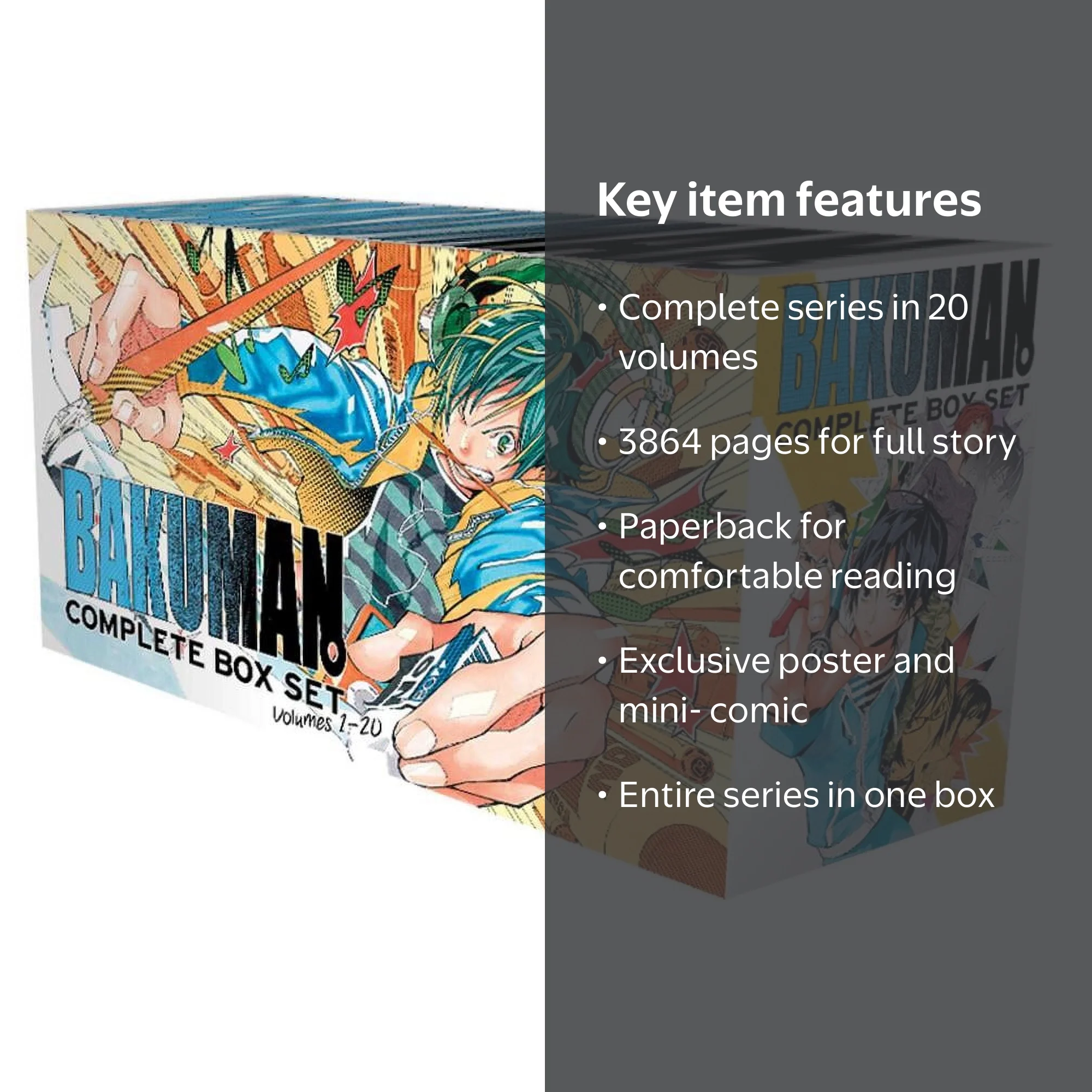 Bakuman?complete Box Set (Volumes 1-20 w Bakuman?complete Box Set