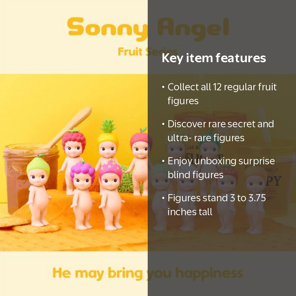 Sonny Angel Fruit Series (1 Random Figure) 53807 - Walmart.com