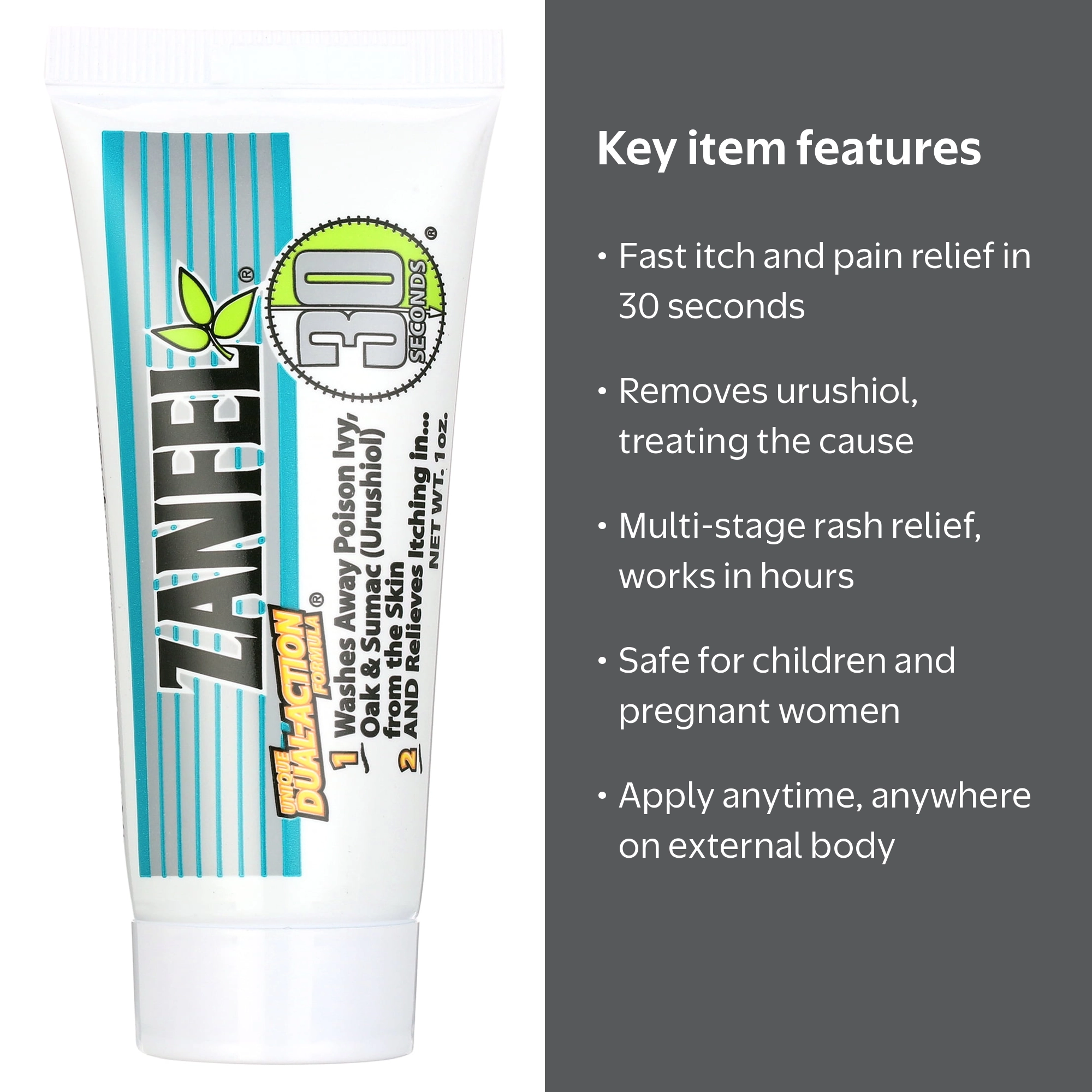 Zanfel - Poison Ivy, Oak & Sumac Wash 1 oz. Topical Solution for