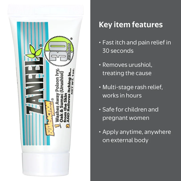 タケルライコウandザシアン Zanfel - Poison Ivy, Oak & Sumac Wash 1 oz. Topical Solution for