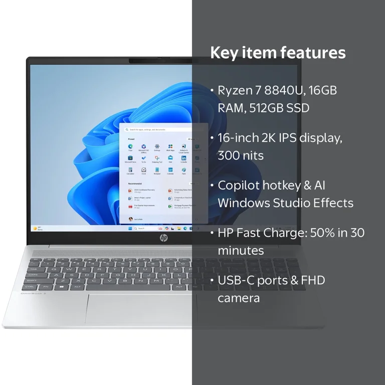 HP OmniBook 5 Laptop Computer 16