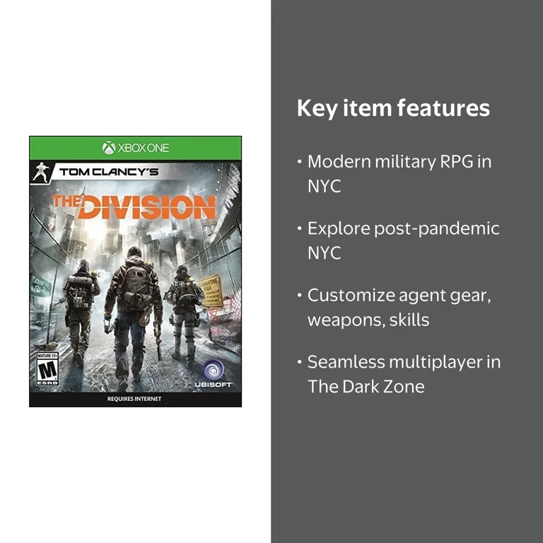 中古】 Tom Clancy's The Division 輸入版:北米 - XboxOne Amazon.com