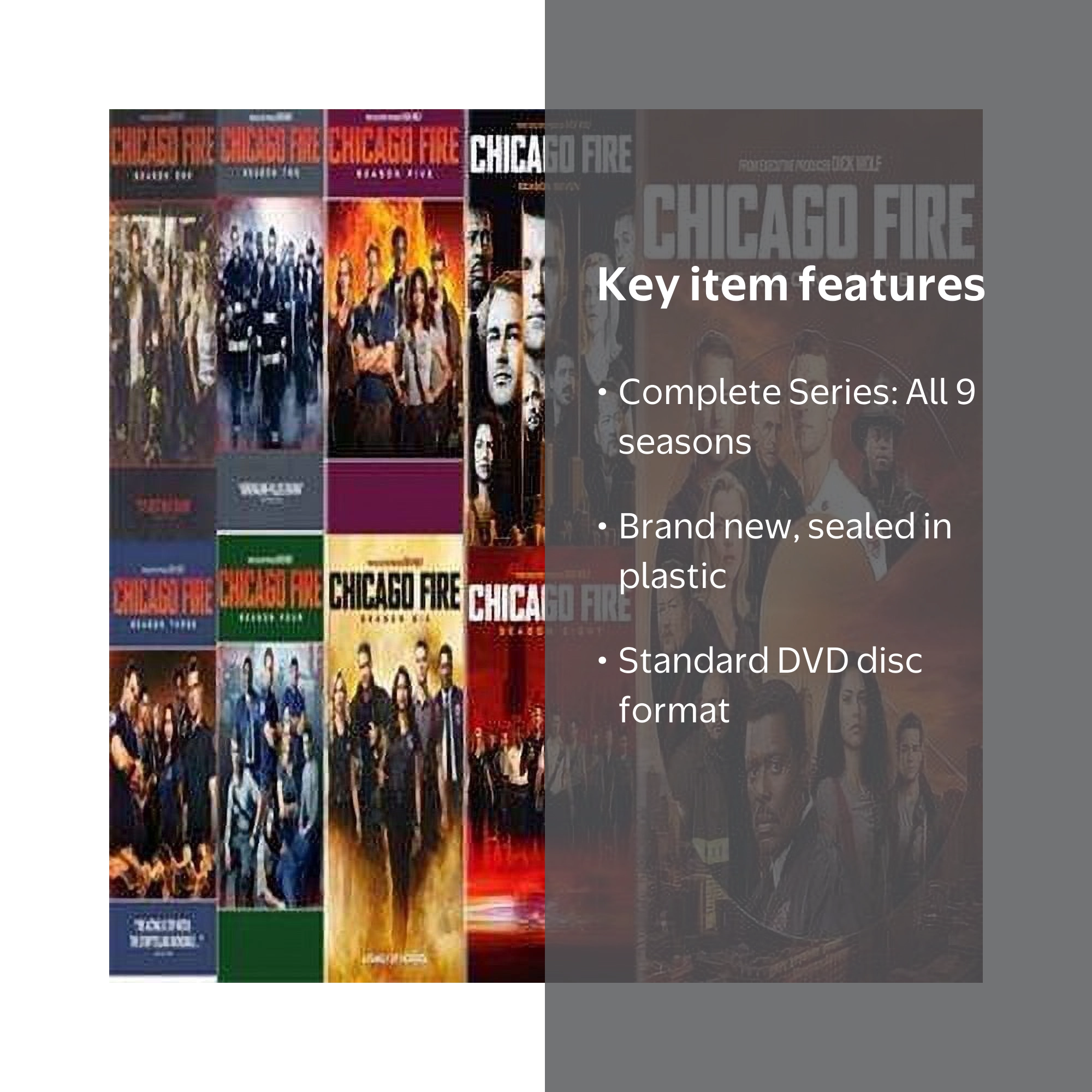 CHICAGO FIRE Complete Series DVD Box Set: TV Show Seasons 1-9