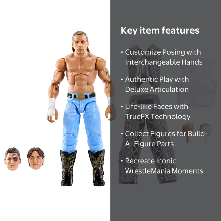 WWE Elite Collection Shawn Michaels SummerSlam Action Figure Set