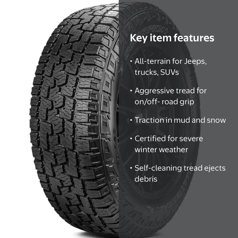Pirelli Scorpion All Terrain Plus Light Truck Tire 275/55R20 113T