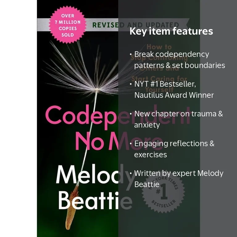 Melody Beattie, Codependent No More, Revised Paperback, Self-Help