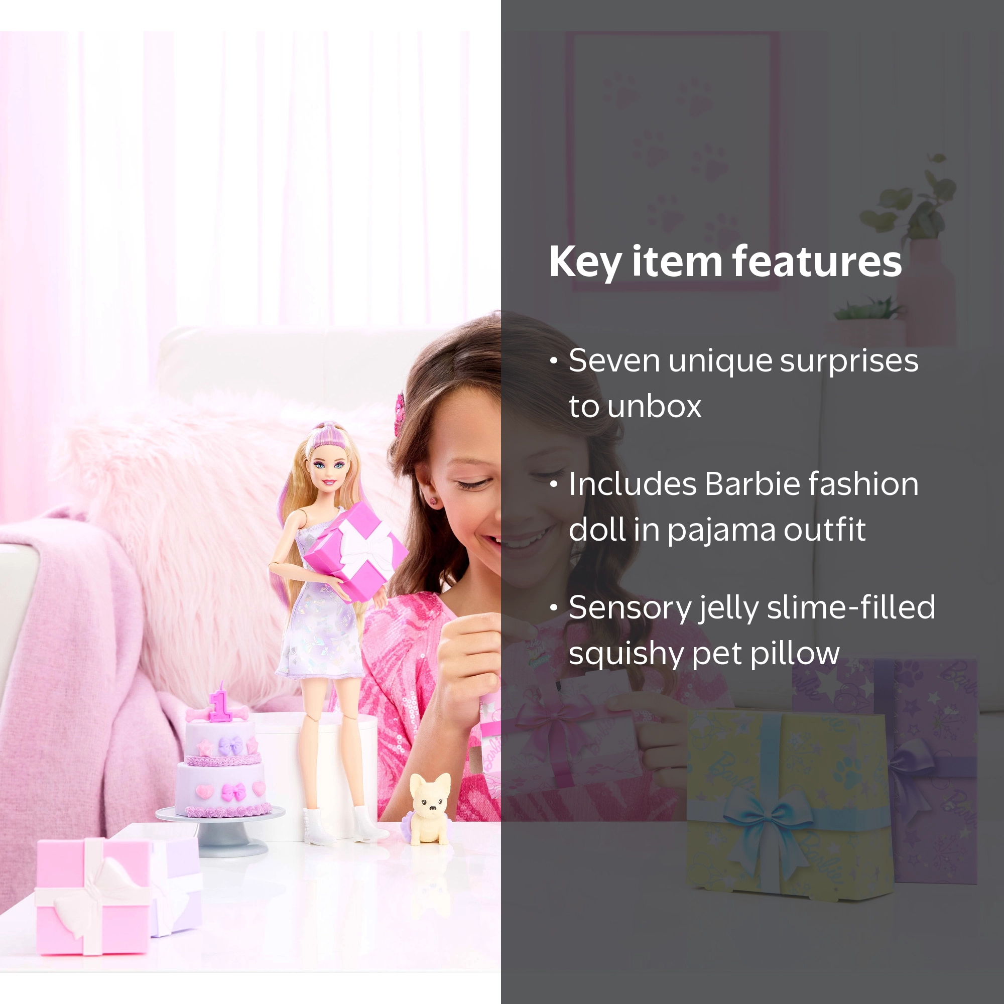 Barbie Dagboekset Met Glitterpennen – 4 Stuks, In Handige Pvc-opbergdoos Met Pluche Handvat