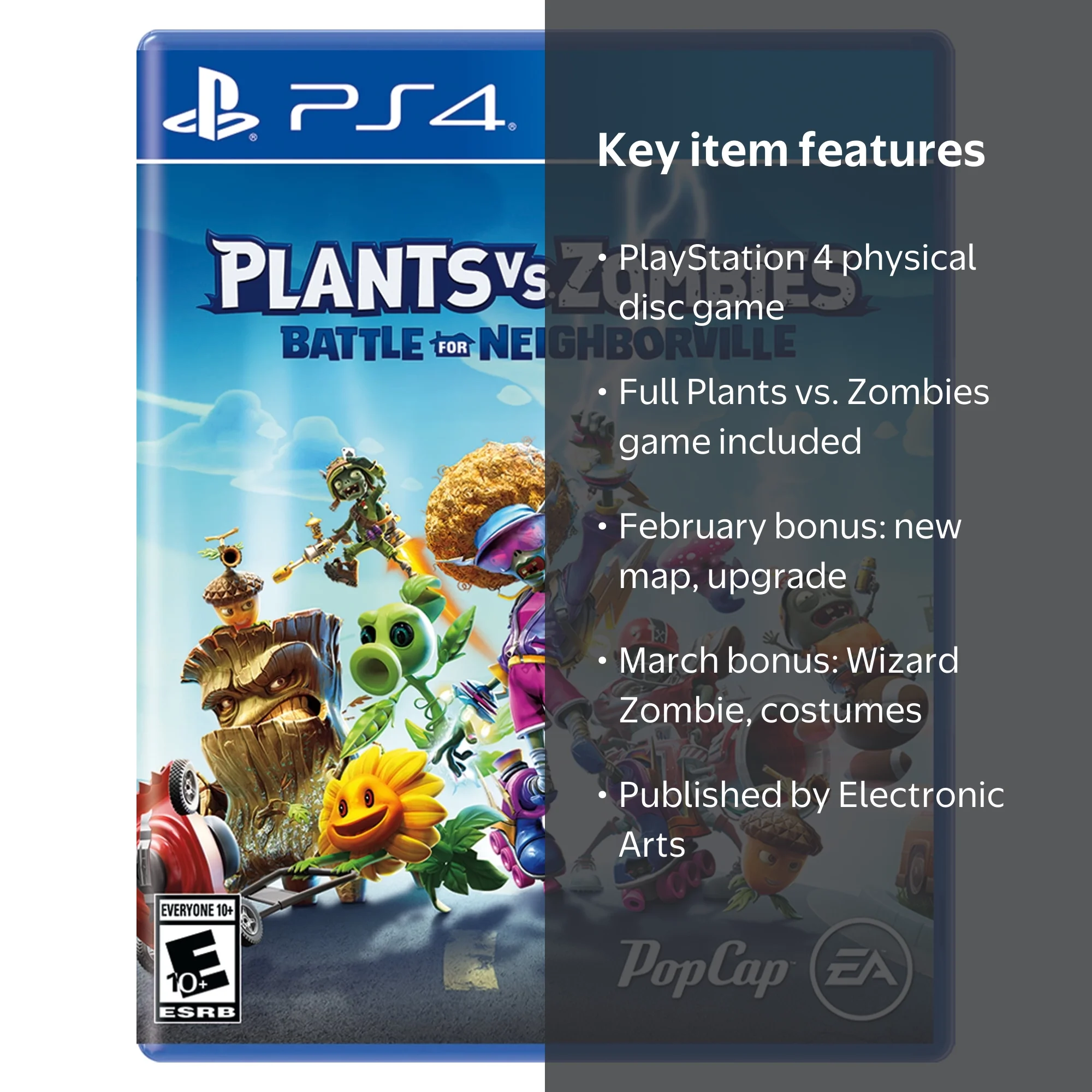 Electronic Arts, Plants Vs Zombies Battle For Neighborville, PS4