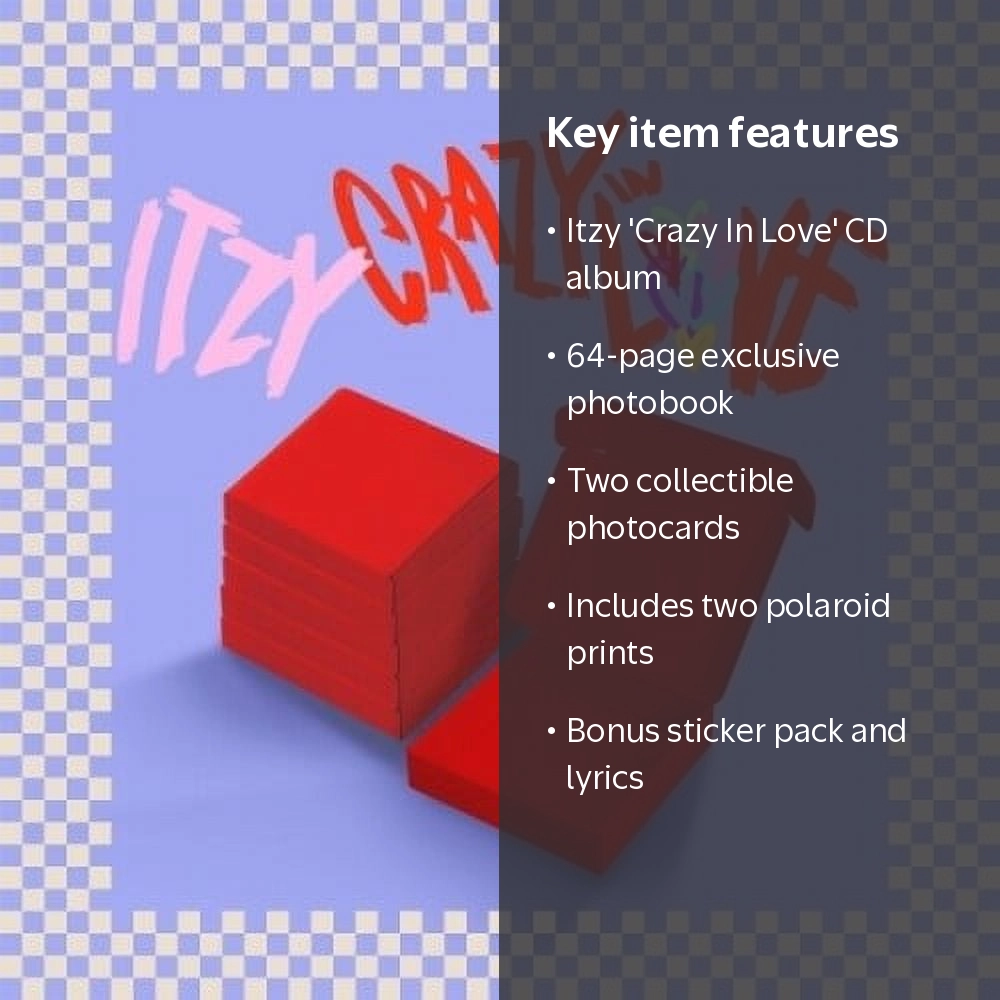 Itzy - Crazy In Love (Random Cover) (incl. 64pg Photobook, 2x