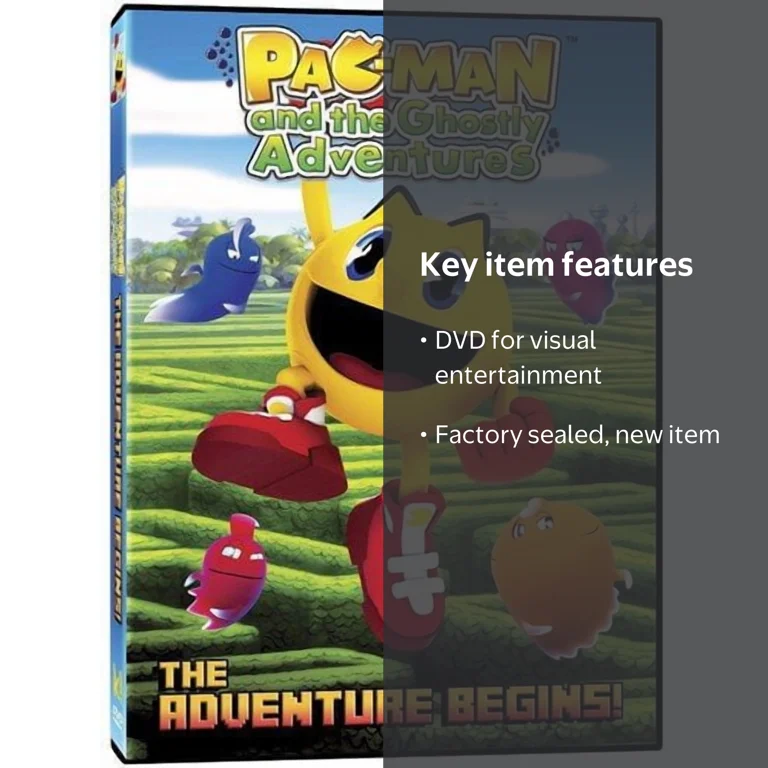 Pac-Man and the Ghostly Adventures: The Adventure Begins! (DVD
