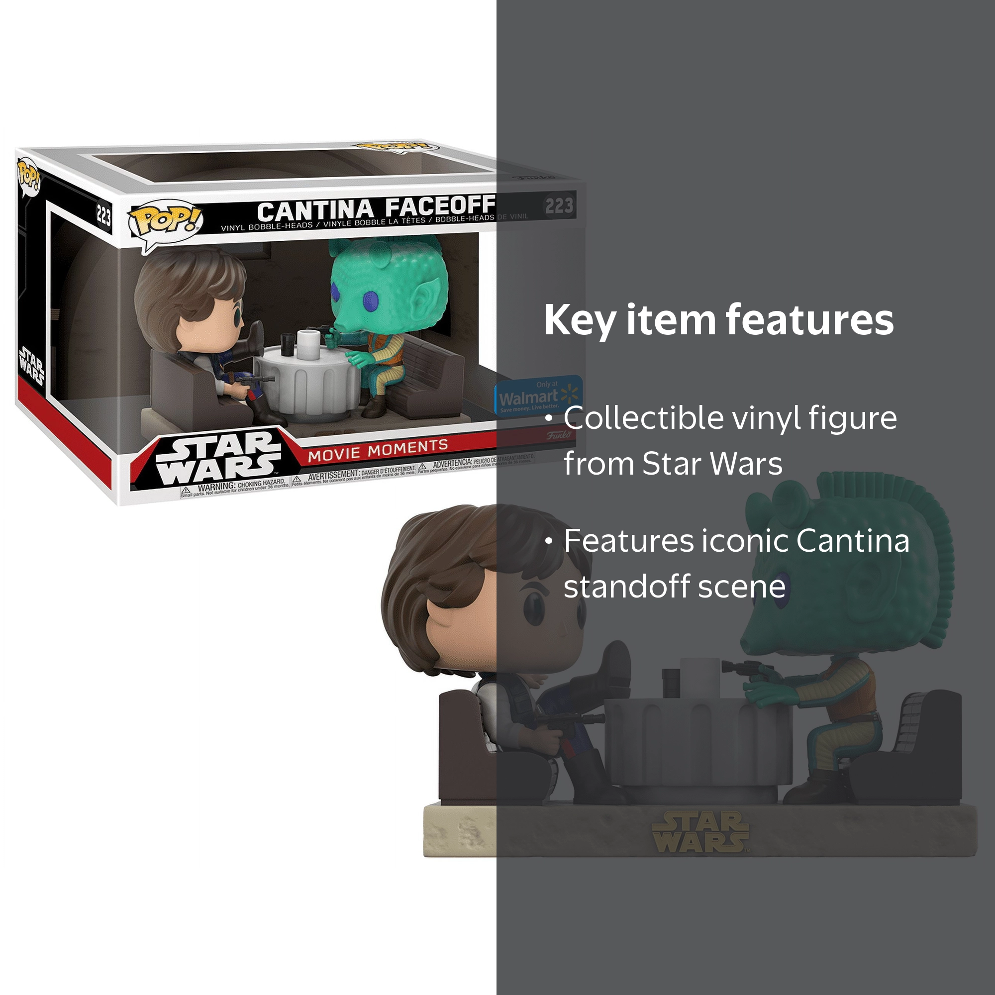 Funko POP! Star Wars: Movie Moments - Han Solo and Greedo Cantina