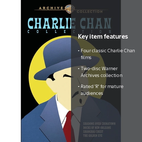 Warner Archives, Charlie Chan Collection Movies, 2 Disc Set