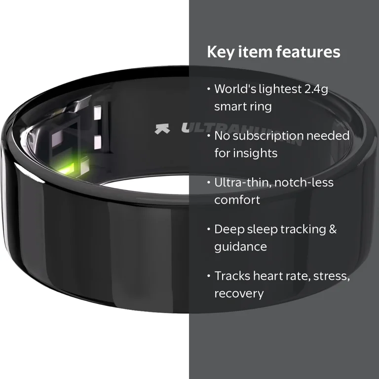 Ultrahuman Ring AIR Size 7- World's Lightest Sleep-Tracking