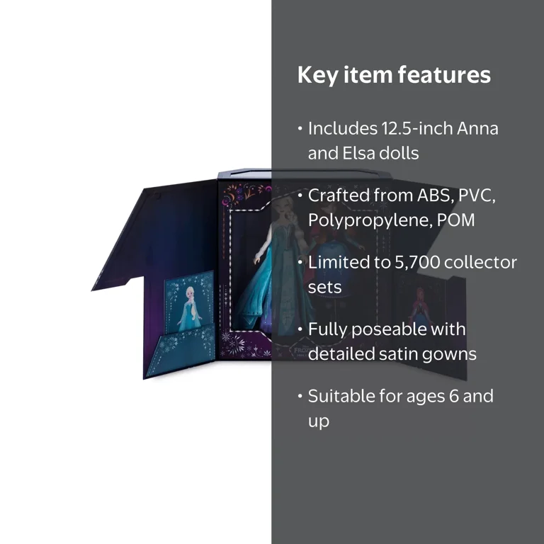 Disney Frozen Princess Dress: Anna and Elsa Limited Edition