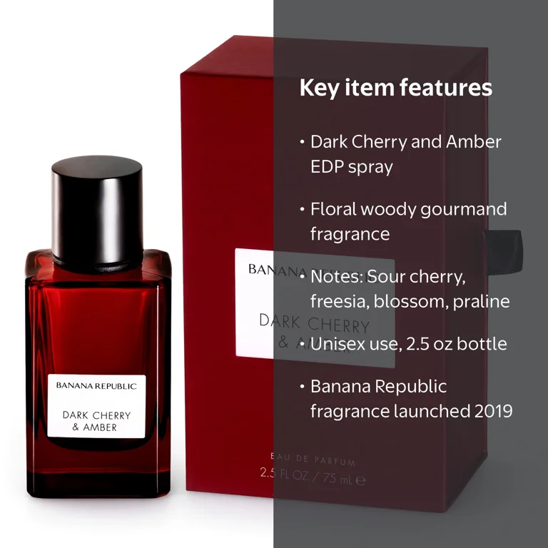 バナナリパブリック バナリパ 香水 ダークチェリー アンバー Banana Republic Dark Cherry Amber 2.5 oz Unisex EDP Spray