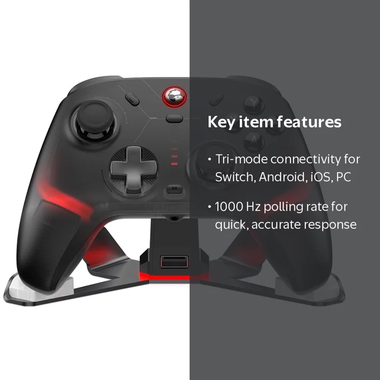 GameSir, Cyclone 2 Enhanced Multi-Platform Controller, Black
