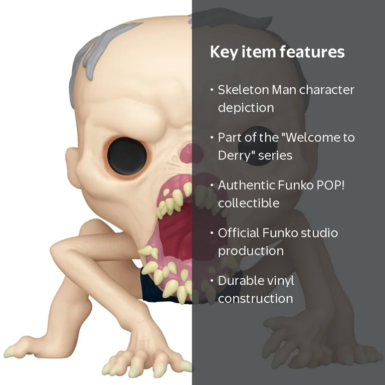 Funko, POP! Television, Skeleton Man, Welcome to Derry - Walmart.com