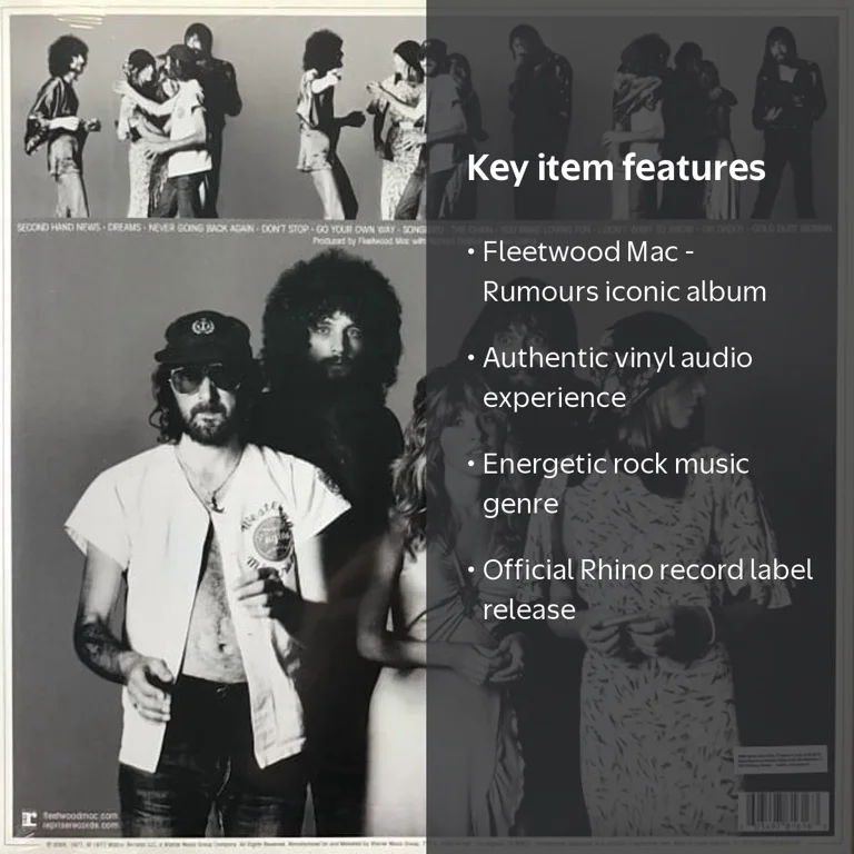 Rhino, Rumours - Music and Performance - Vinyl Album, Rock