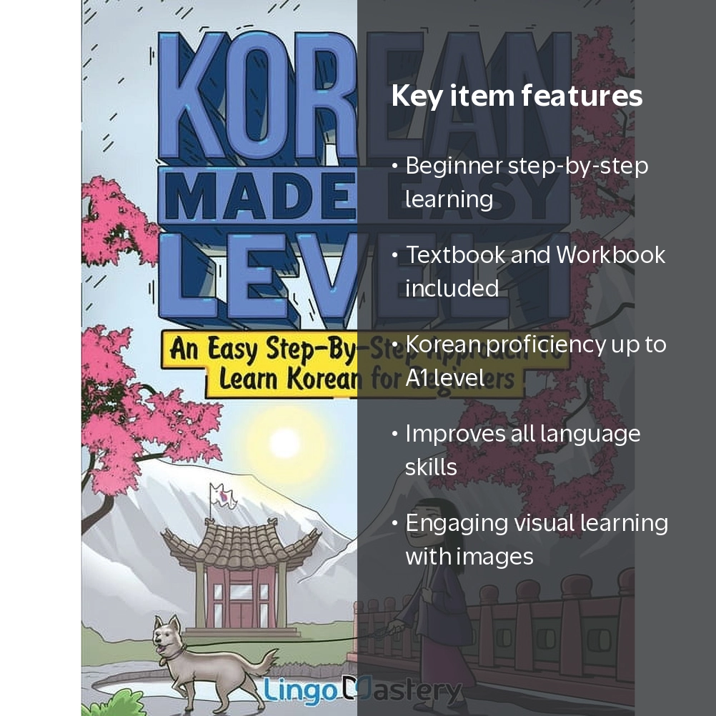 Korean Made Easy Level 1: An Easy Step-By-Step Approach To Learn