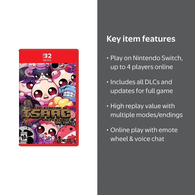The Binding of Isaac: Repentance+ - Nintendo Switch 2 Game