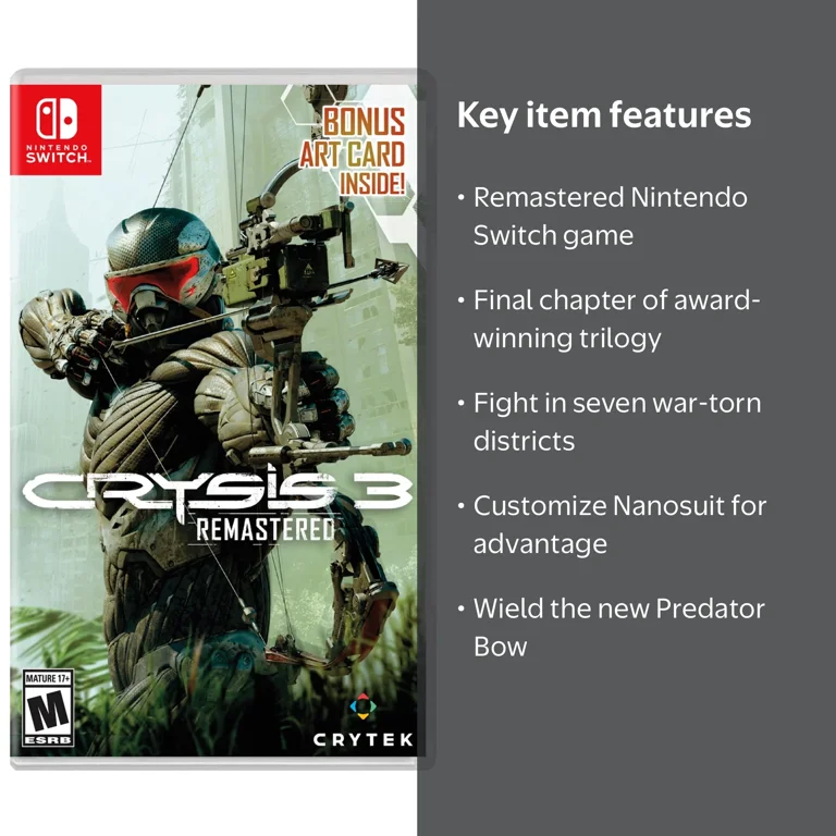 Crysis 3 (Limited Run Games) (Nintendo Switch) - Walmart.com