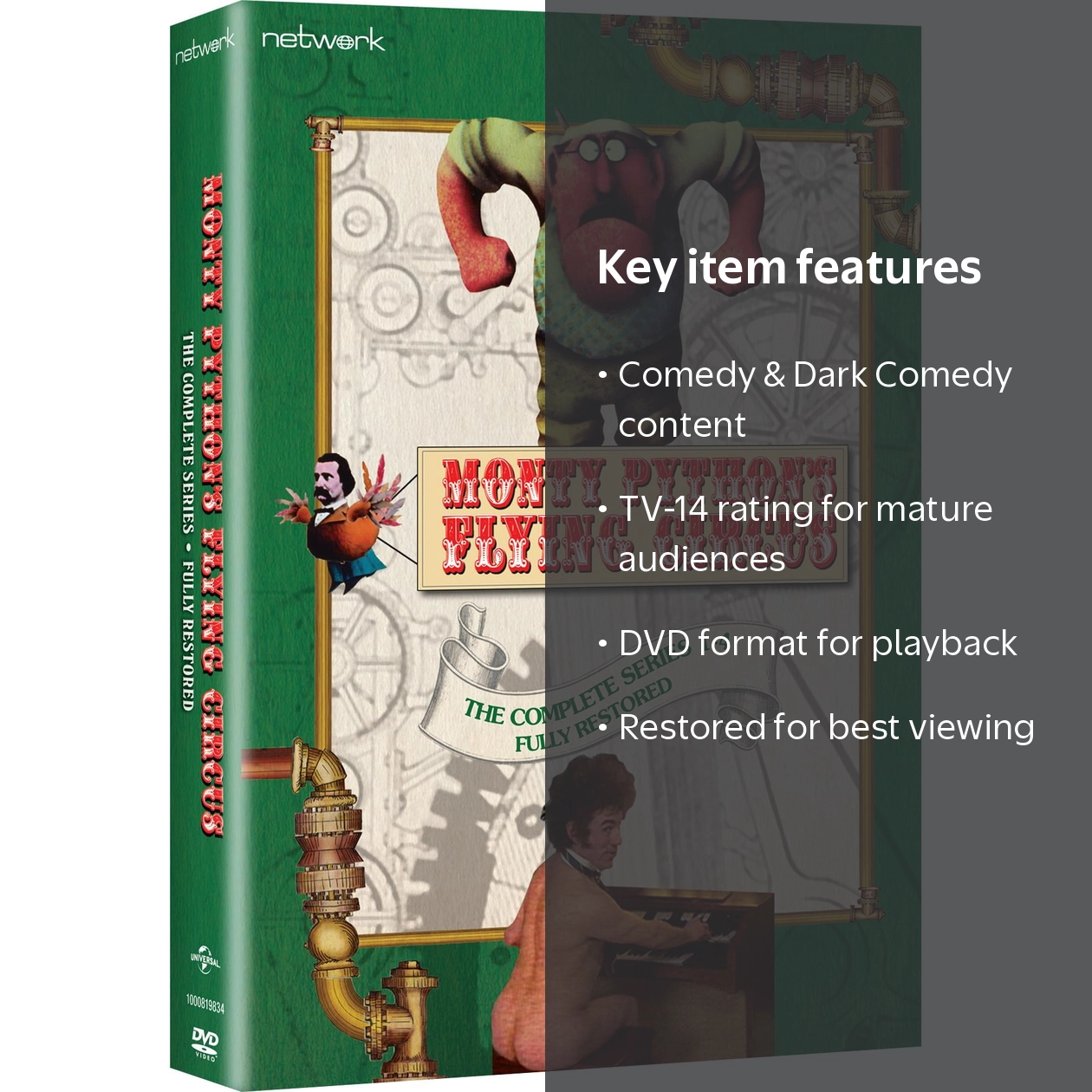 SDS, DVD, Monty Python‚Äôs Flying Circus The Complete Series