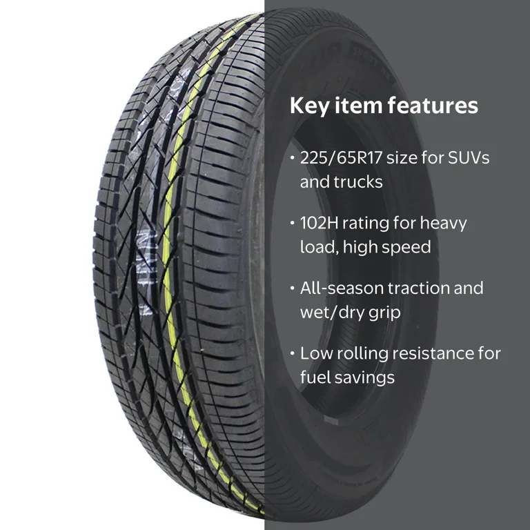 Bridgestone Dueler HP Sport AS 225/65R17 102H All-Season Light