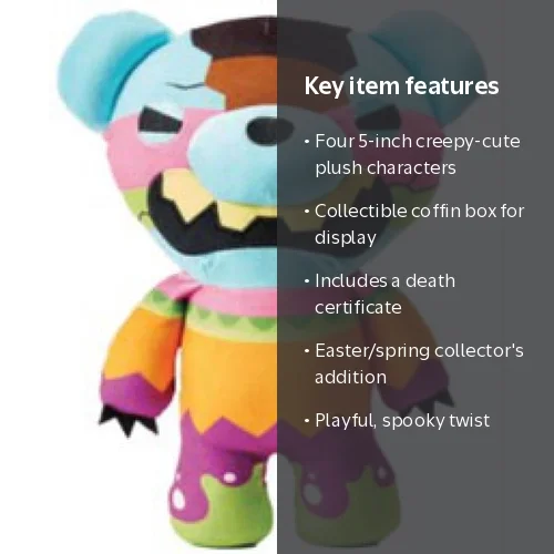 Deddy Bears Coffin 2026 Easter Edition Humpti Mini Plush - Walmart.com