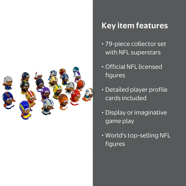 NFL 2022 TeenyMates Superstar Collector Set Big Box - Sports Hobby