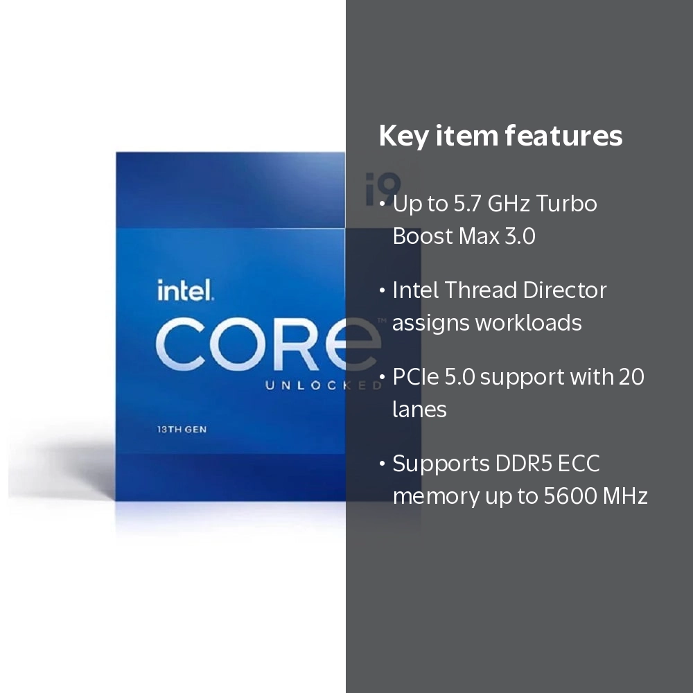 Intel Core i9-13900K Desktop Computer CPU - 3 GHz 24-Core LGA 1700