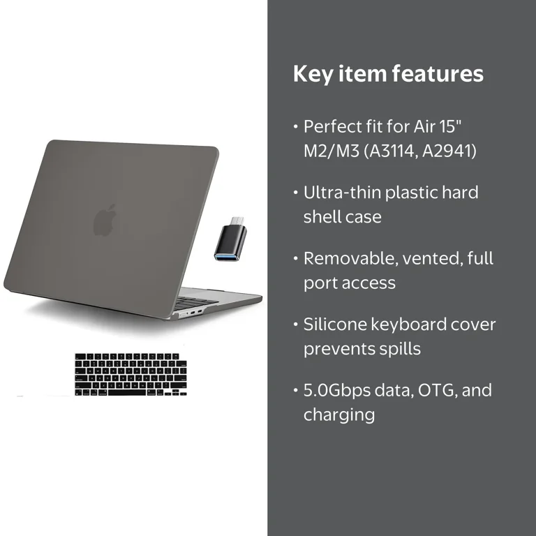 Apple Macbook Air 15'' 2024/2023 A3114/A2941, M3/M2 Chip, Touch ID