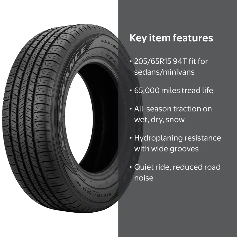 Goodyear Assurance All-Season 205/65R15 94T Passenger Tire