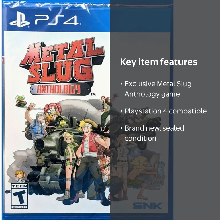 Limited Run Games - Metal Slug Anthology for Sony PlayStation 4