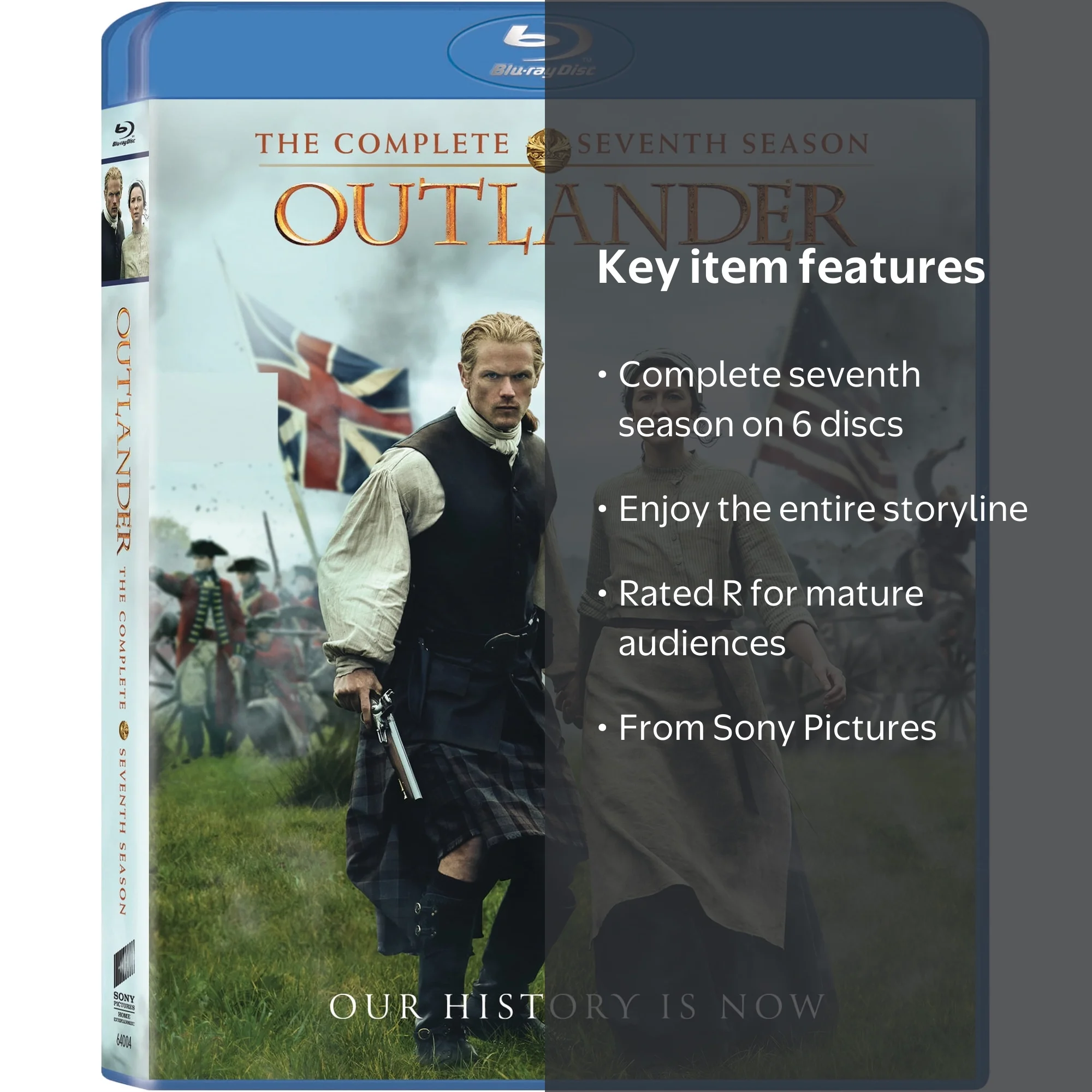 Outlander: The Complete Seventh Season (6 Discs) - Walmart.com
