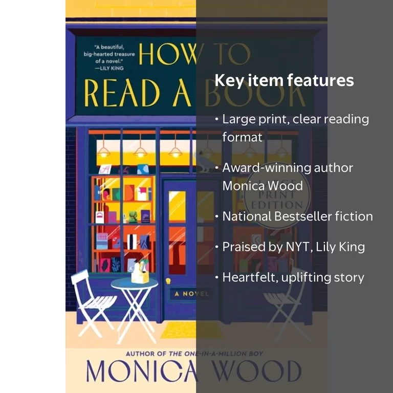 Monica Wood, How to Read a Book, Paperback, 464 Pages - Walmart.com