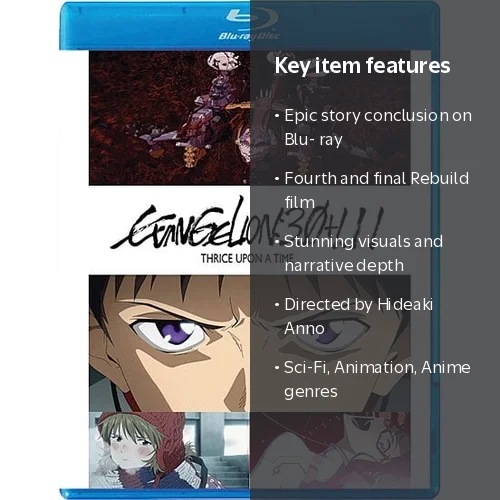 SDS, Blu-ray, EVANGELION:3.0+1.11 Thrice Upon a Time - Walmart.com