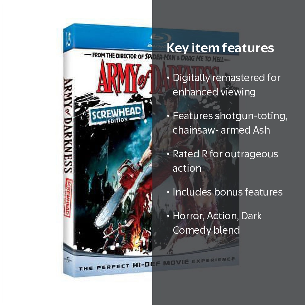 SDS, Army Of Darkness (Special Edition), Screwhead Edition, Blu