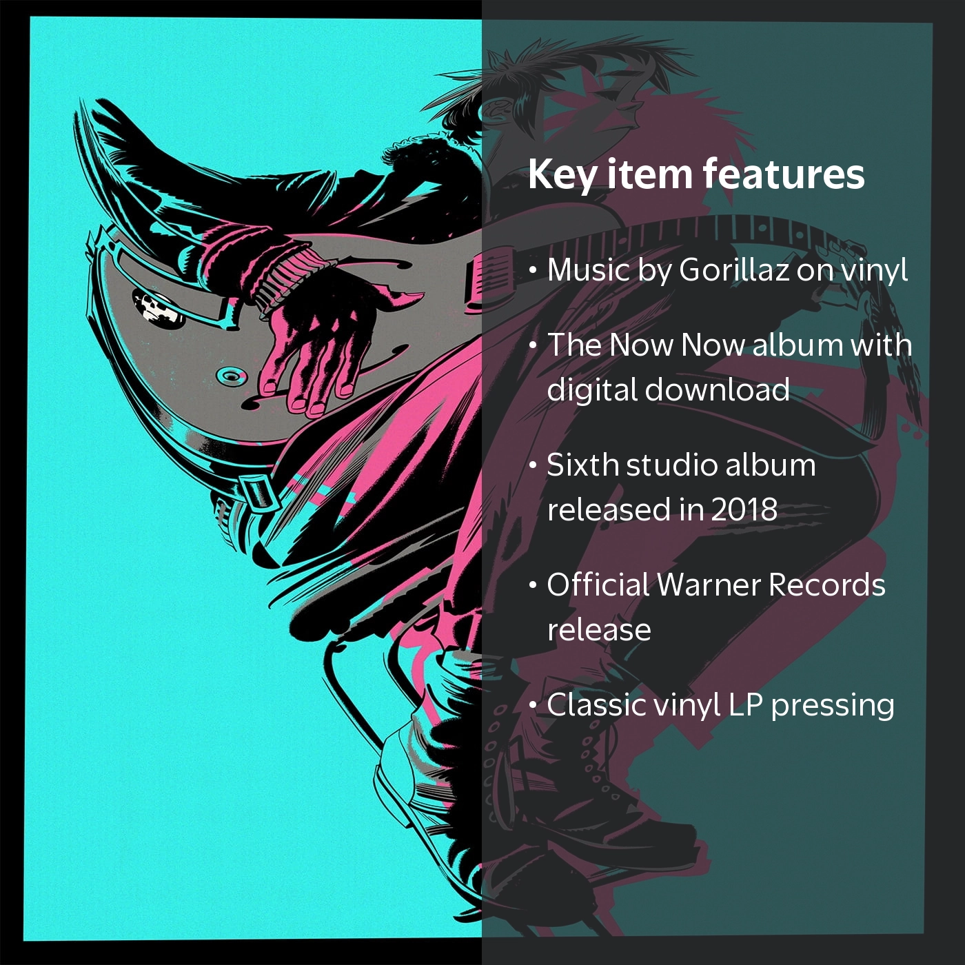 Gorillaz - The Now Now Album, Music & Performance - Vinyl LP